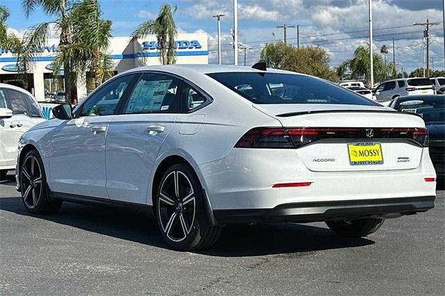 new 2024 Honda Accord Hybrid car, priced at $34,445