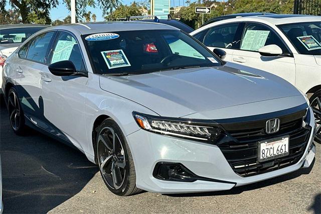 used 2022 Honda Accord car, priced at $27,488