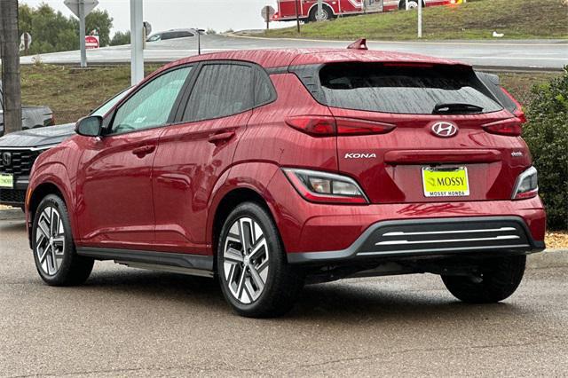 used 2023 Hyundai Kona EV car, priced at $23,307