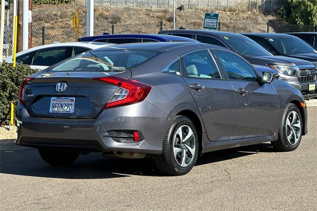 used 2018 Honda Civic car, priced at $17,977