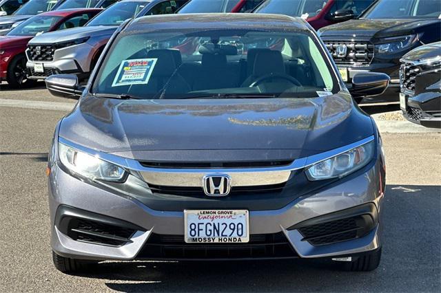 used 2018 Honda Civic car, priced at $17,977