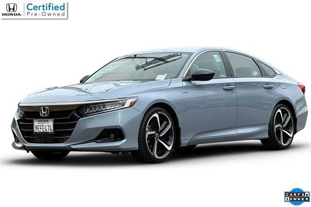 used 2022 Honda Accord car, priced at $27,488