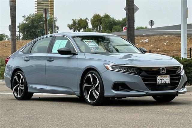 used 2022 Honda Accord car, priced at $27,488