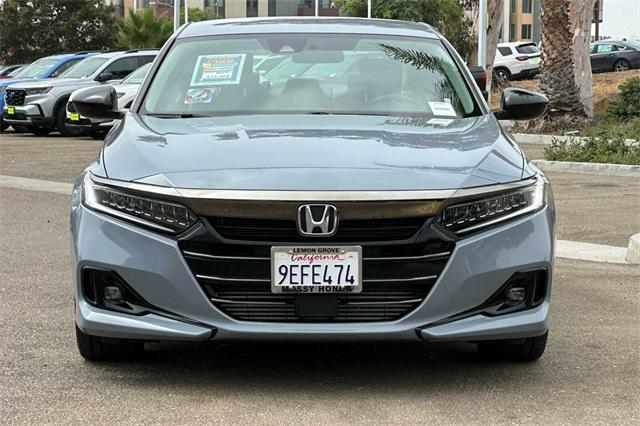 used 2022 Honda Accord car, priced at $27,488