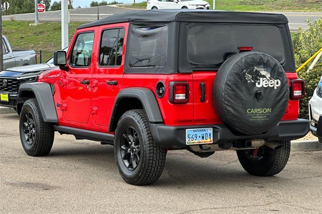 used 2023 Jeep Wrangler car, priced at $30,889