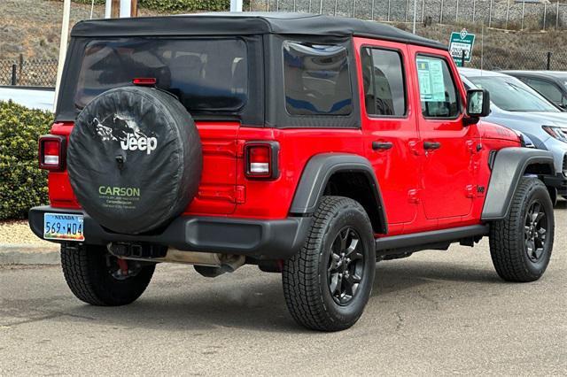 used 2023 Jeep Wrangler car, priced at $30,889