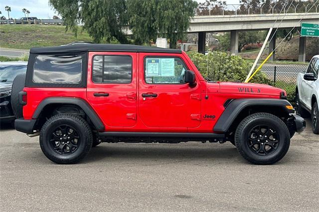 used 2023 Jeep Wrangler car, priced at $30,889