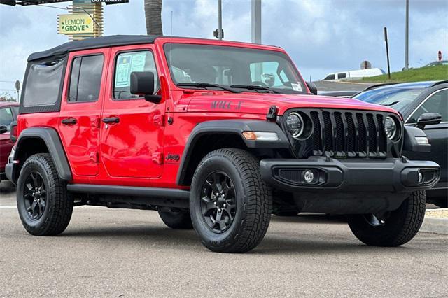 used 2023 Jeep Wrangler car, priced at $30,889