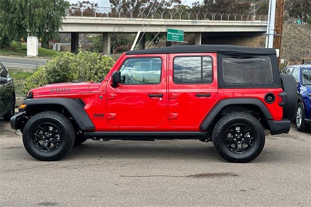 used 2023 Jeep Wrangler car, priced at $30,889