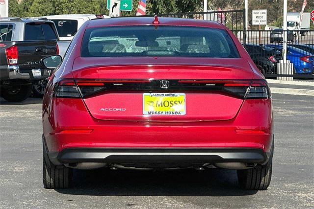 new 2024 Honda Accord car, priced at $31,460