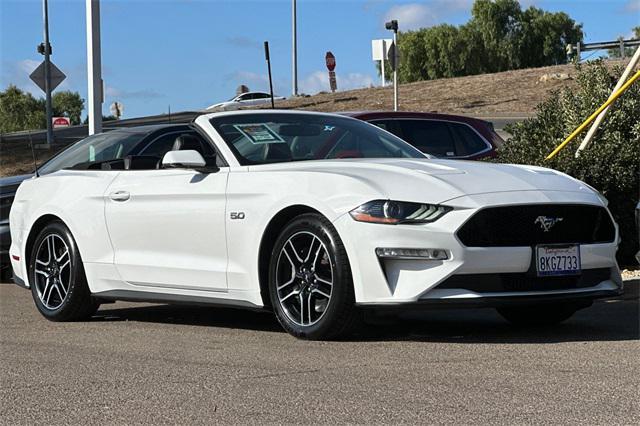 used 2019 Ford Mustang car, priced at $25,502