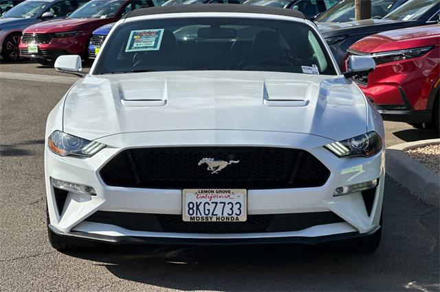 used 2019 Ford Mustang car, priced at $25,502