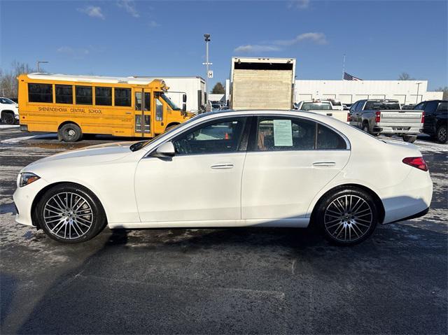 used 2023 Mercedes-Benz C-Class car, priced at $38,884