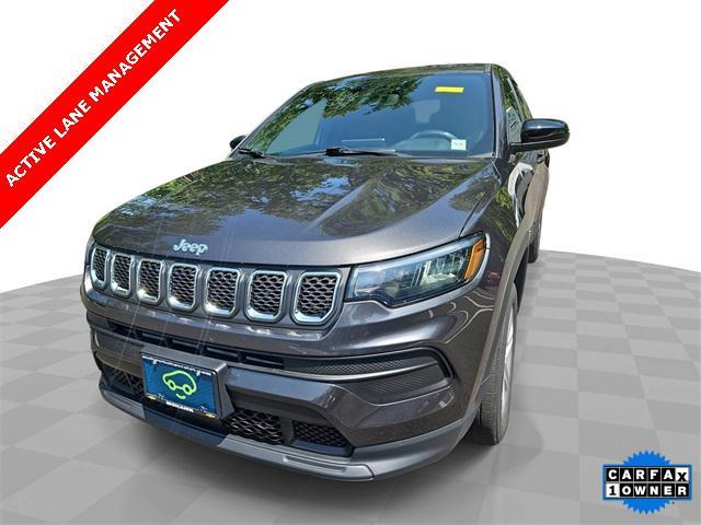 used 2023 Jeep Compass car, priced at $21,585