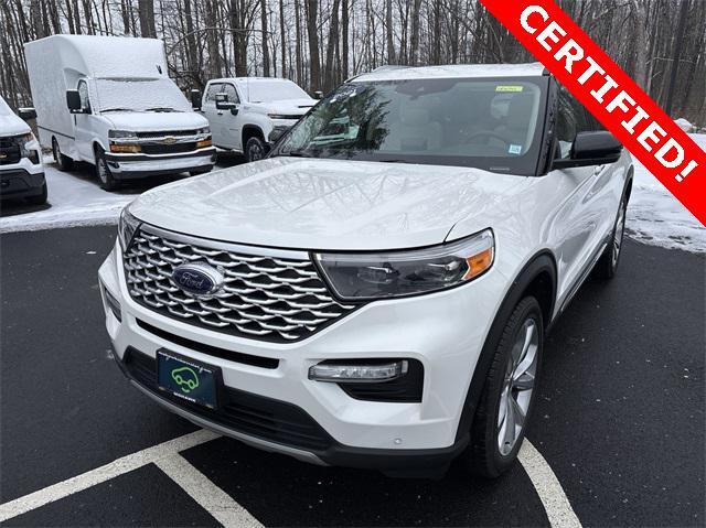 used 2021 Ford Explorer car, priced at $36,800