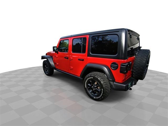 used 2021 Jeep Wrangler car, priced at $31,300