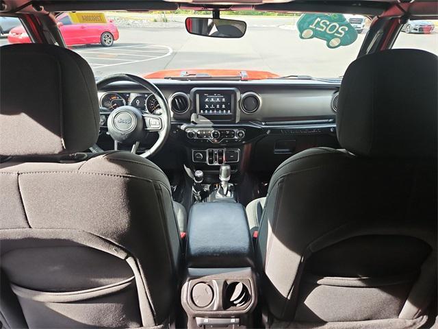 used 2021 Jeep Wrangler car, priced at $31,300