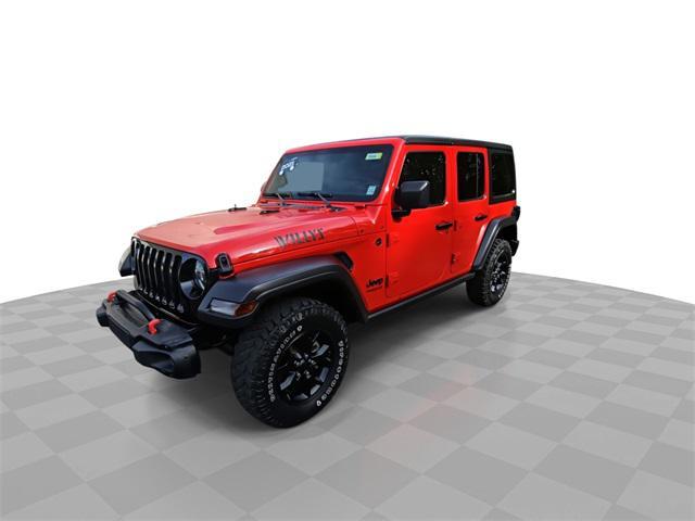 used 2021 Jeep Wrangler car, priced at $31,300