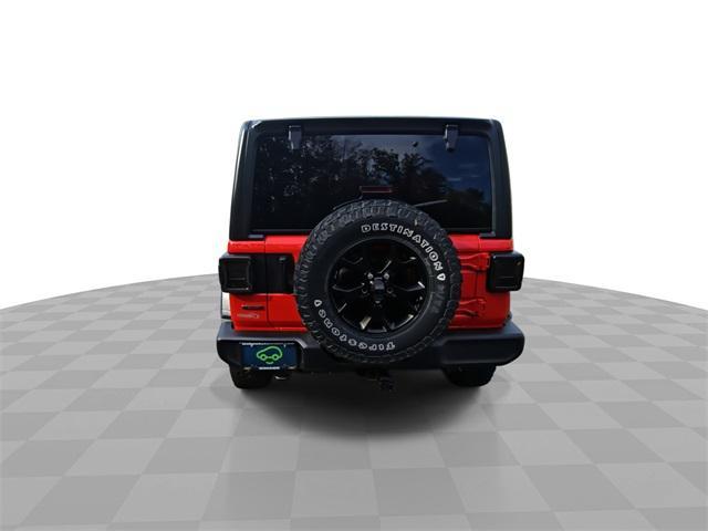 used 2021 Jeep Wrangler car, priced at $31,300
