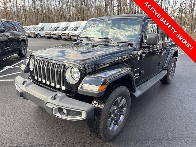 used 2018 Jeep Wrangler Unlimited car, priced at $22,831