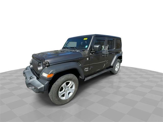 used 2018 Jeep Wrangler Unlimited car, priced at $23,679