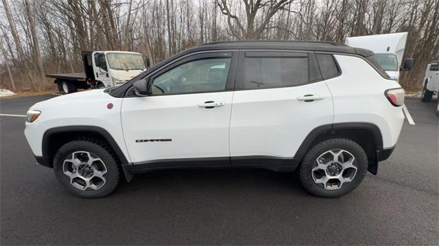 used 2022 Jeep Compass car, priced at $23,048