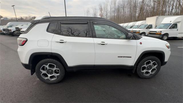 used 2022 Jeep Compass car, priced at $23,048