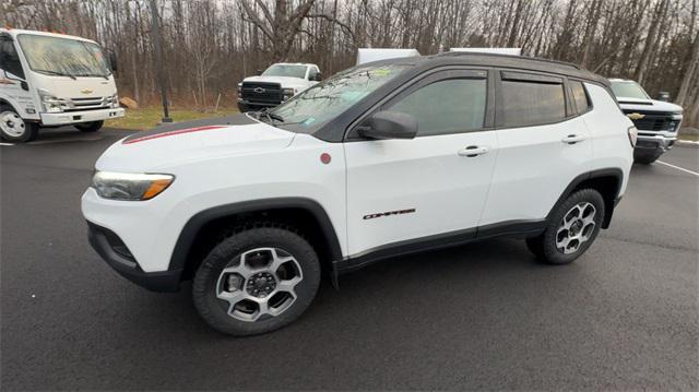 used 2022 Jeep Compass car, priced at $23,048