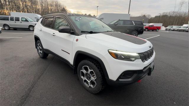 used 2022 Jeep Compass car, priced at $23,048