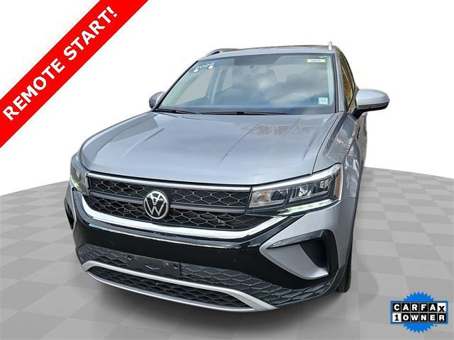 used 2022 Volkswagen Taos car, priced at $22,100