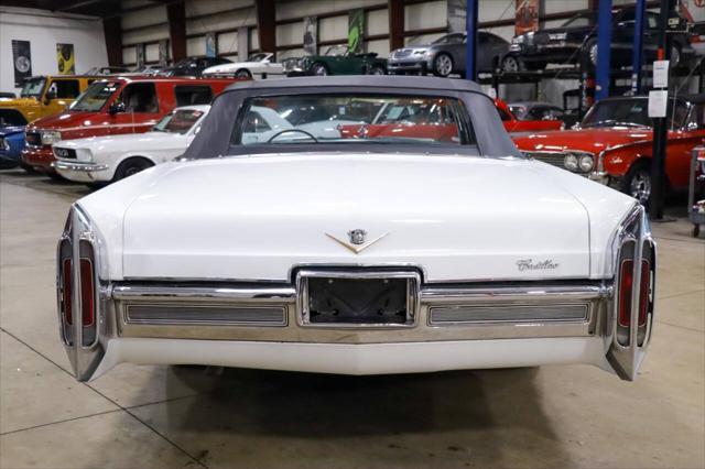 used 1966 Cadillac DeVille car, priced at $26,900