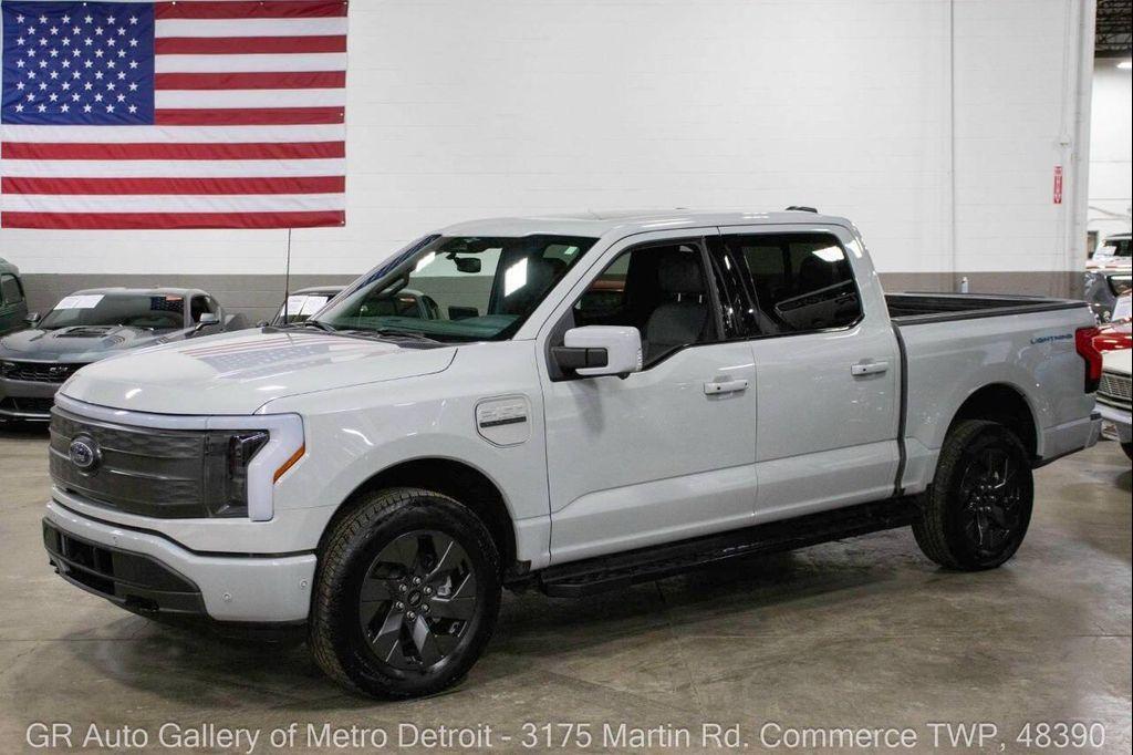 used 2023 Ford F-150 Lightning car, priced at $53,900