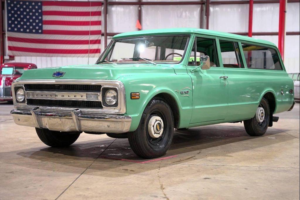 used 1969 Chevrolet Suburban car, priced at $26,400