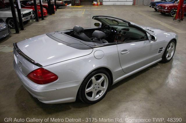 used 2003 Mercedes-Benz SL-Class car, priced at $15,900