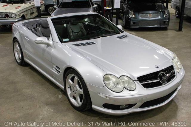 used 2003 Mercedes-Benz SL-Class car, priced at $15,900