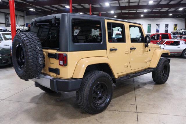 used 2013 Jeep Wrangler Unlimited car, priced at $15,900