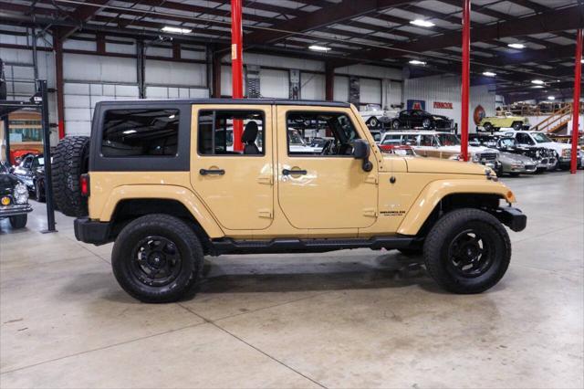 used 2013 Jeep Wrangler Unlimited car, priced at $15,900