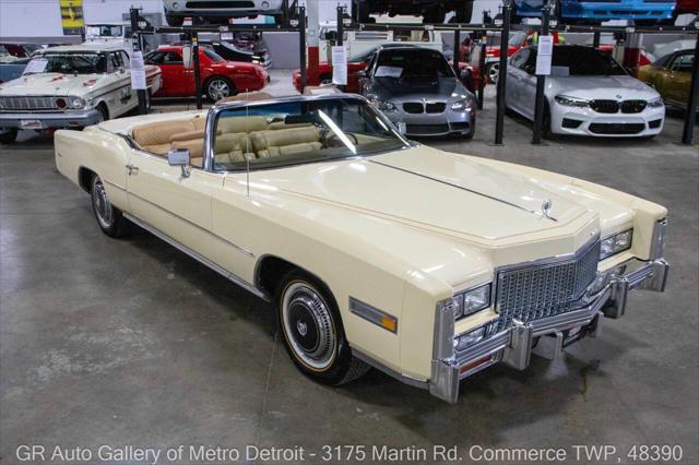 used 1976 Cadillac Eldorado car, priced at $49,900