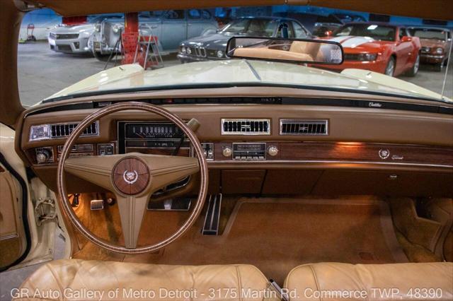 used 1976 Cadillac Eldorado car, priced at $49,900