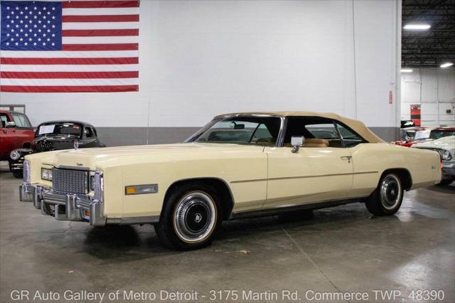 used 1976 Cadillac Eldorado car, priced at $49,900