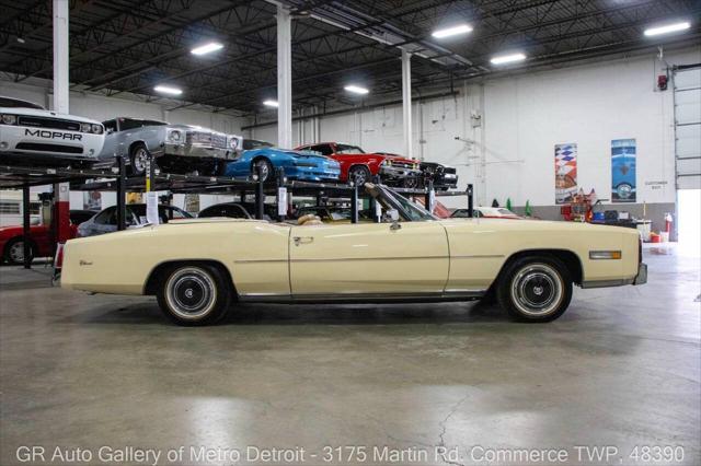 used 1976 Cadillac Eldorado car, priced at $49,900
