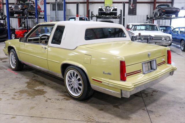 used 1987 Cadillac DeVille car, priced at $7,400