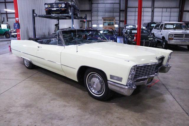 used 1967 Cadillac DeVille car, priced at $26,900