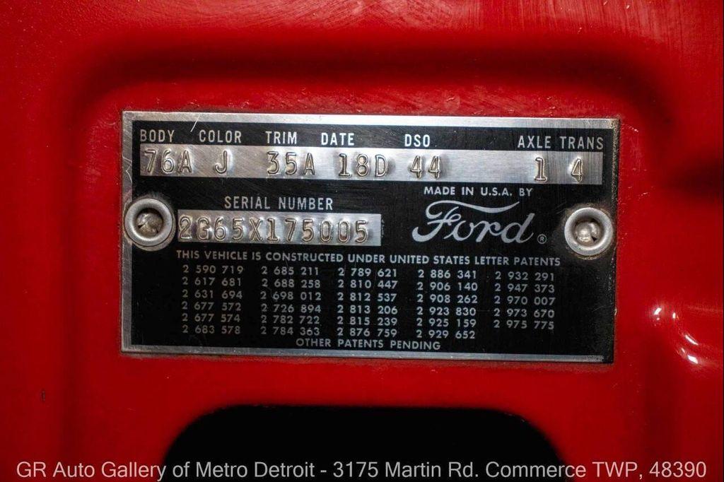 used 1962 Ford Galaxie 500 car, priced at $25,900