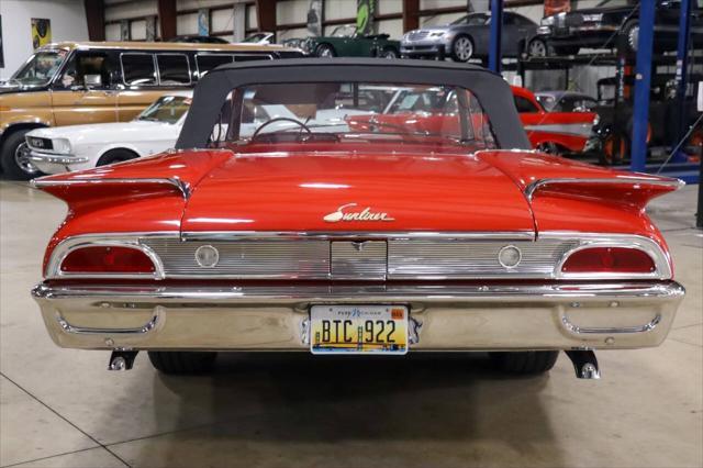 used 1960 Ford Sunliner car, priced at $55,900