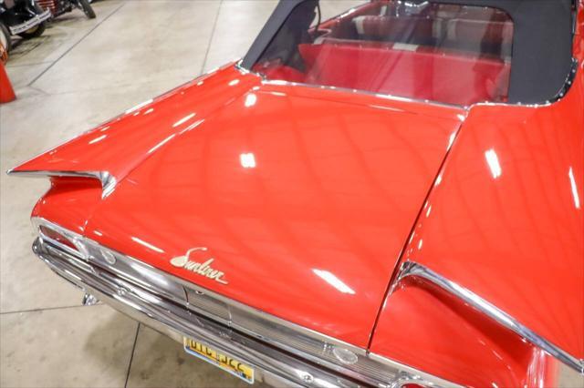 used 1960 Ford Sunliner car, priced at $55,900