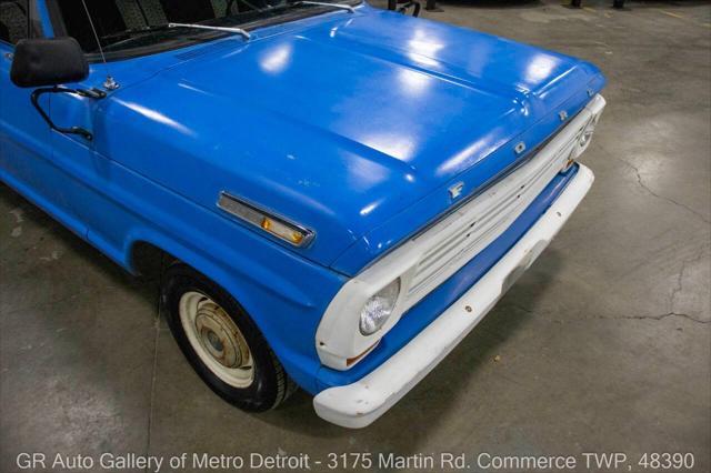 used 1968 Ford F100 car, priced at $16,900
