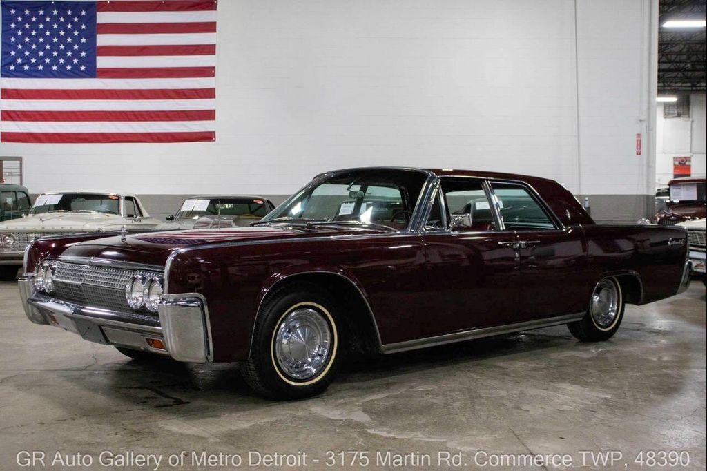 used 1963 Lincoln Continental car, priced at $36,900