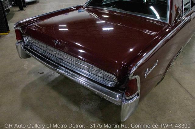 used 1963 Lincoln Continental car, priced at $59,900