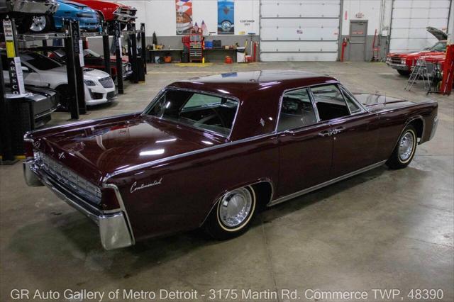 used 1963 Lincoln Continental car, priced at $59,900